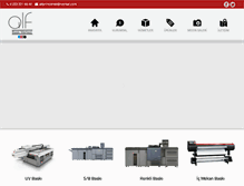 Tablet Screenshot of alfprintcenter.com